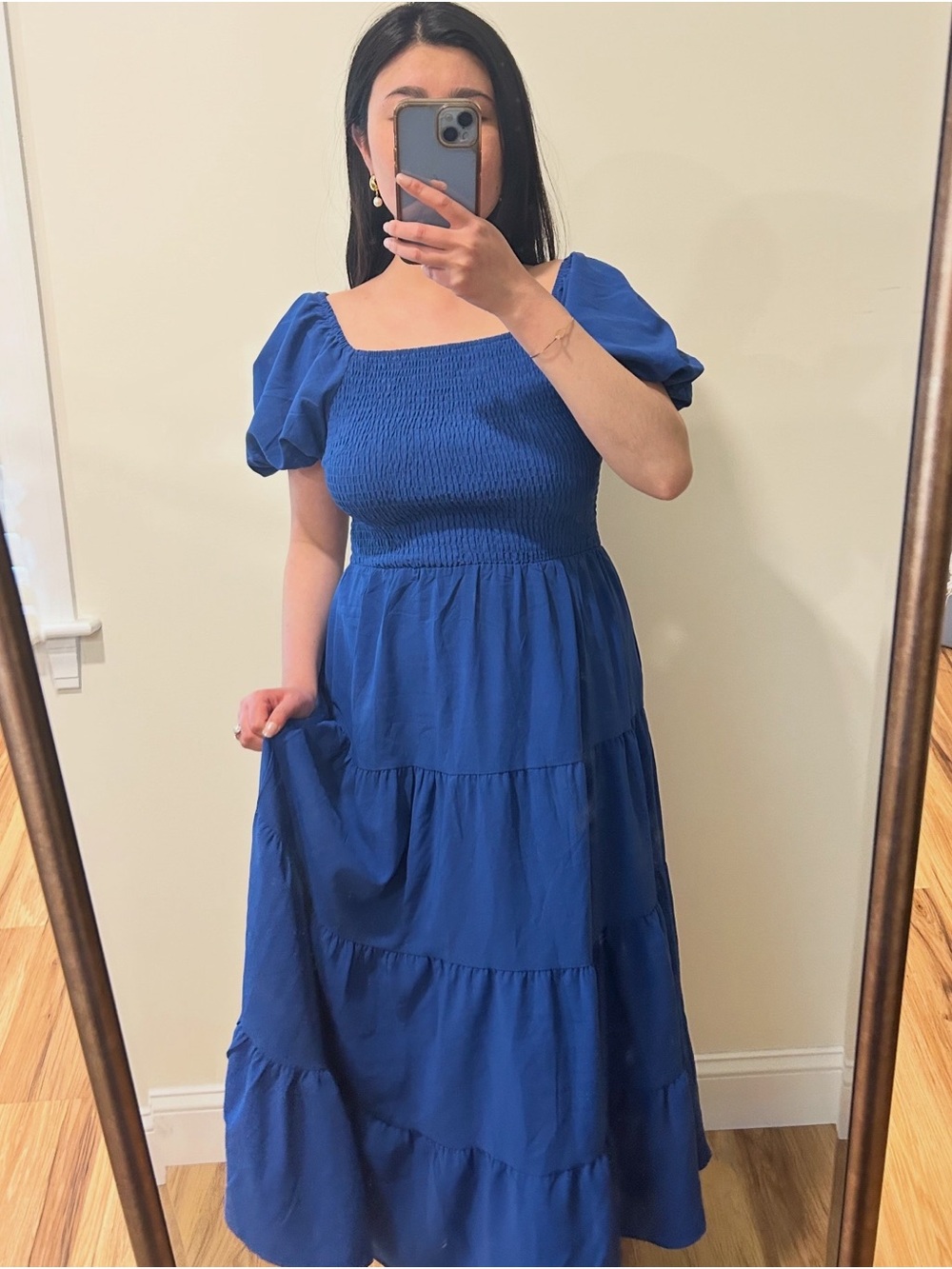 Blue Formal Maxi Dress